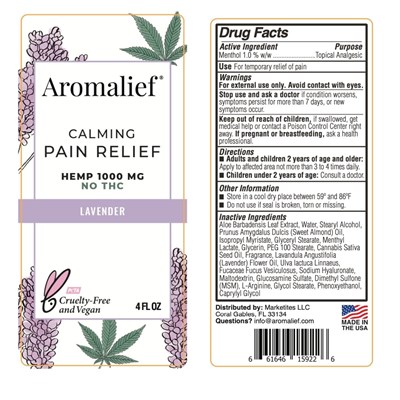 Fda Lavender  4oz Front And Back